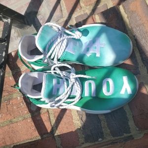 adidas Pharrell NMD HU China Pack Youth (Green)